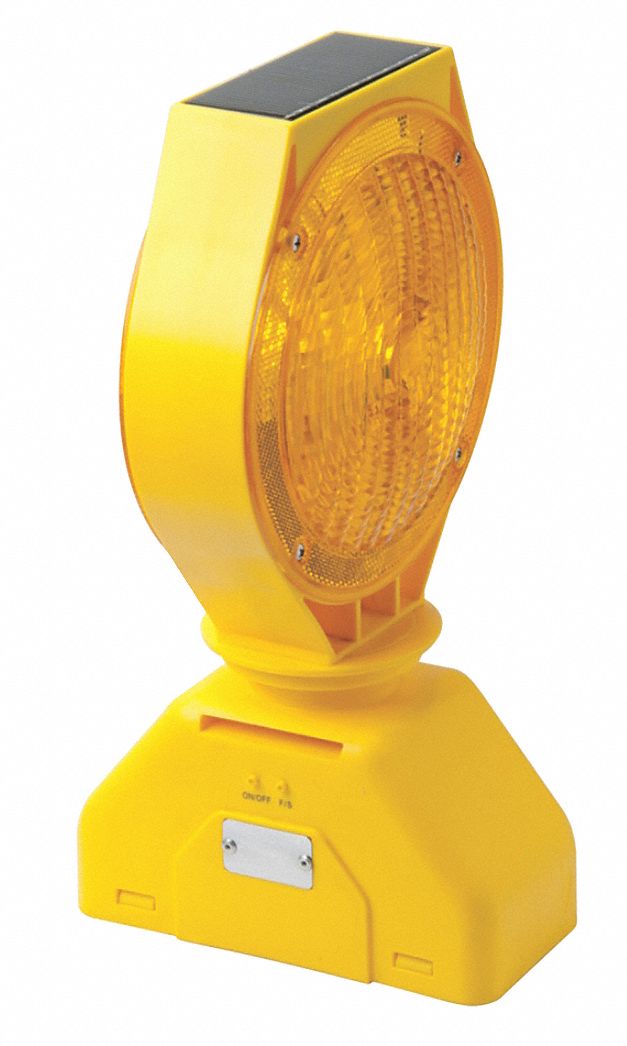 Solar Barricade Light LED 7-1/2