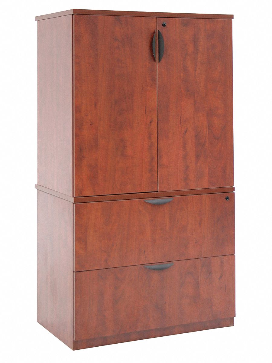Lateral File Cabinet w/Storage Cabinet
