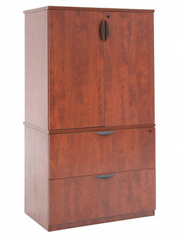 Lateral File Cabinet w/Storage Cabinet