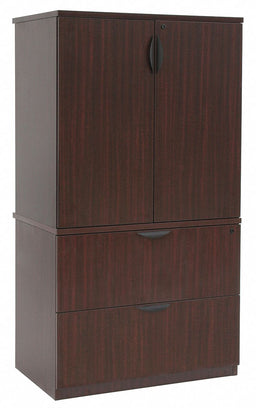Lateral File Cabinet w/Storage Cabinet