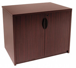 Storage Cabinet 29 in H Mahogany