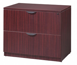 Lateral File Cabinet Mahogany