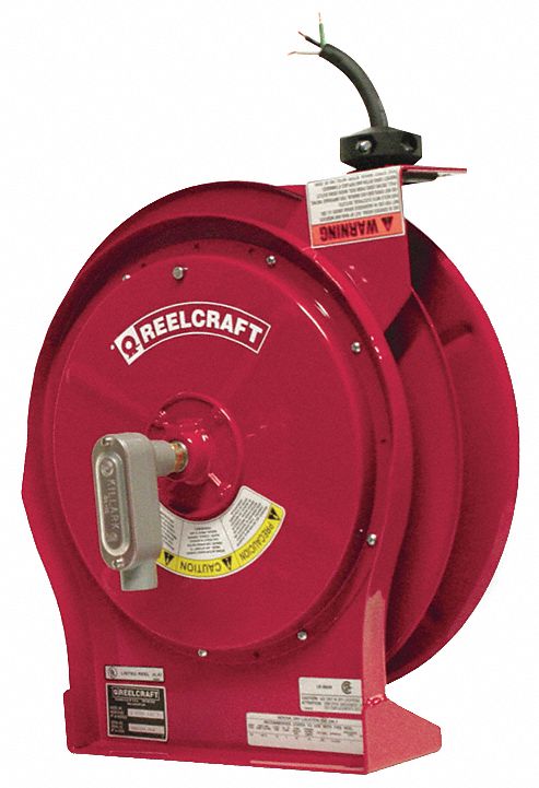 Cord Reel 50ft 12 AWG Bare 600VAC