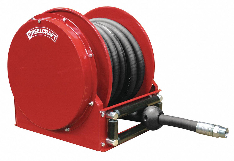 Spring Return Hose Reel 1 in MNPT 50 ft
