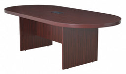 Conference Table 95 in L Mahogany