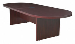 Conference Table 120 in L Mahogany