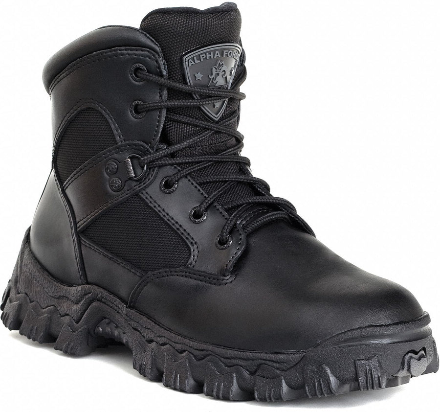 6-Inch Work Boot M 10 1/2 Black PR