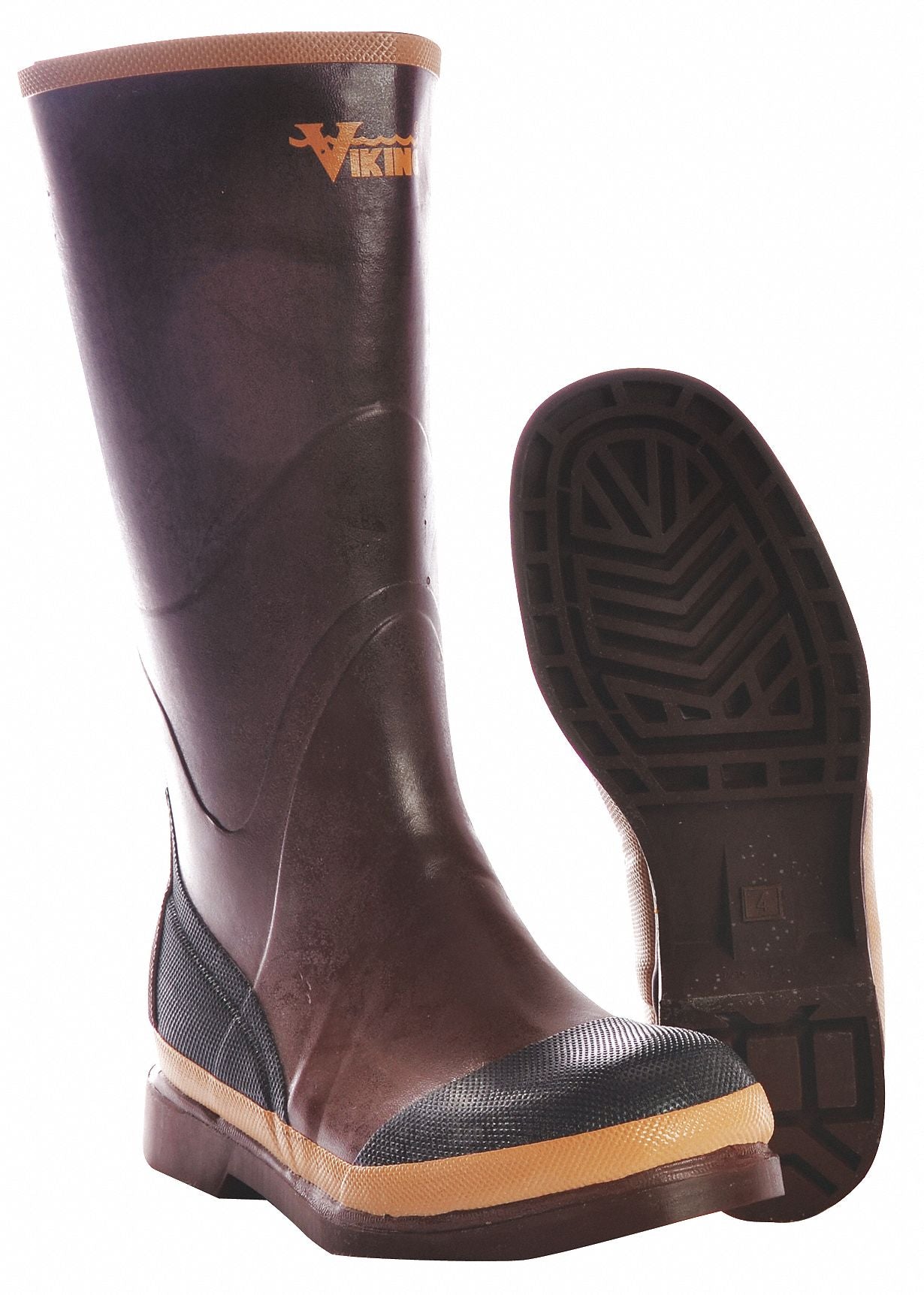 G3086 Rubber Boot Unisex 5 Knee Brown PR