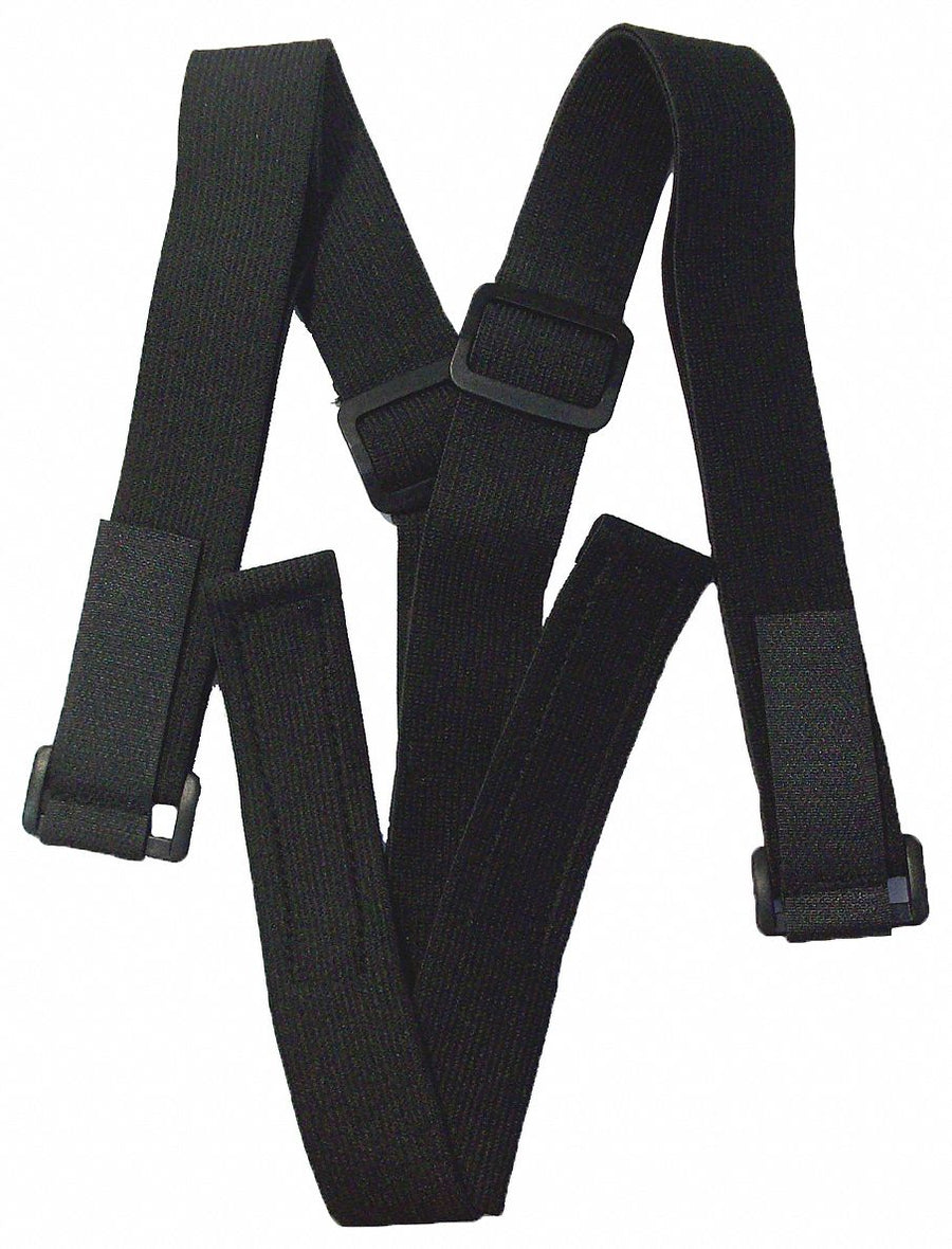Suspenders Elastic Black 40in-26in 1PK