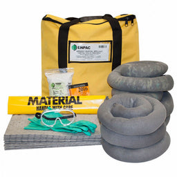 Spill Kit Yellow Container Duffel Bag