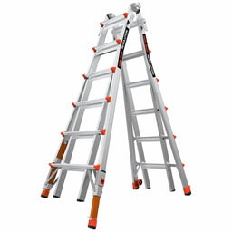 Ladder Aluminum 6 to 11 ft H 300 lb Cap