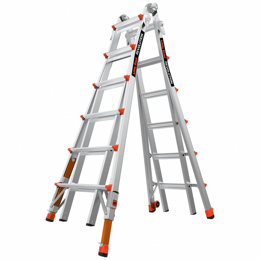 Ladder Aluminum 6 to 11 ft H 300 lb Cap