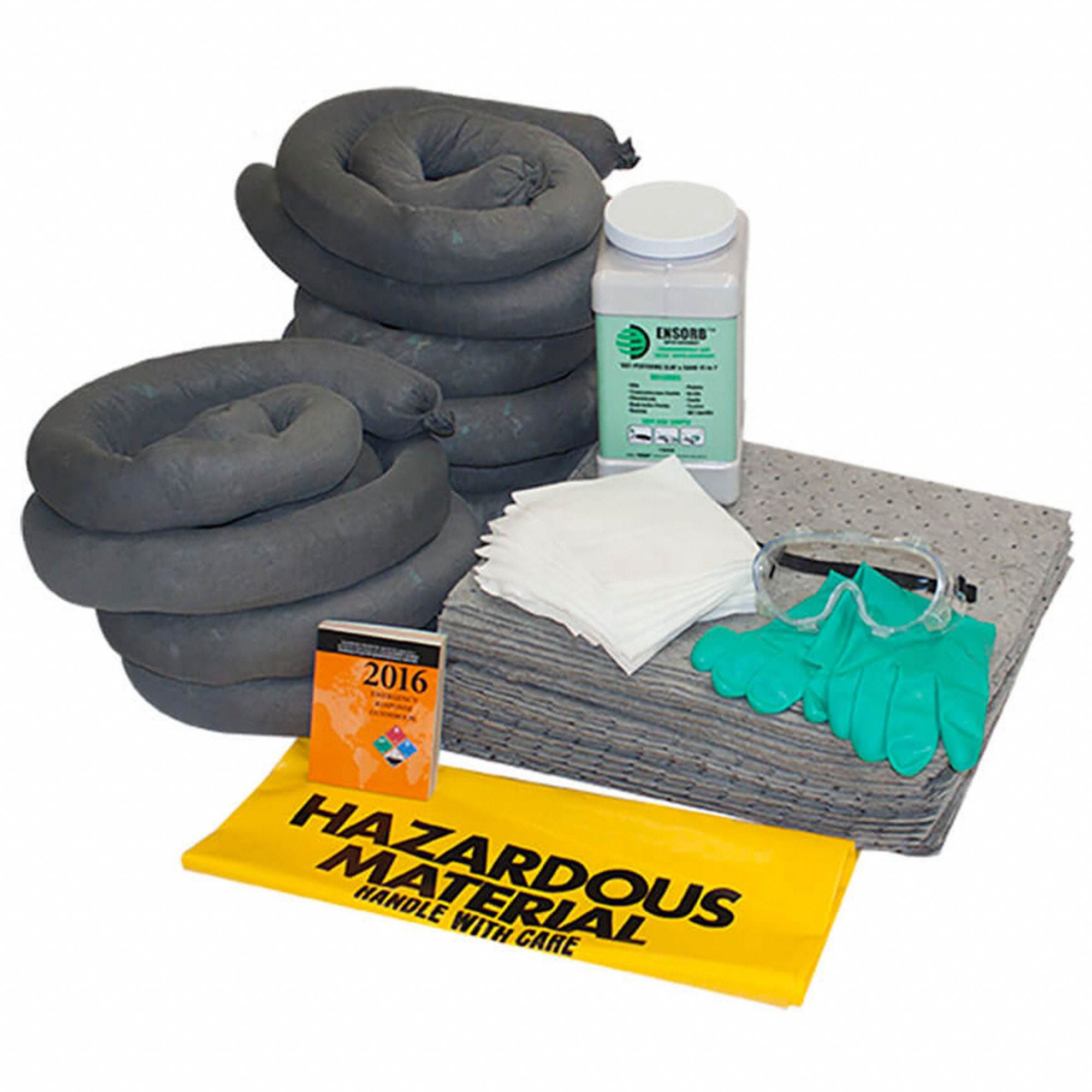 Spill Kit Refill Chem/Hazmat Brown