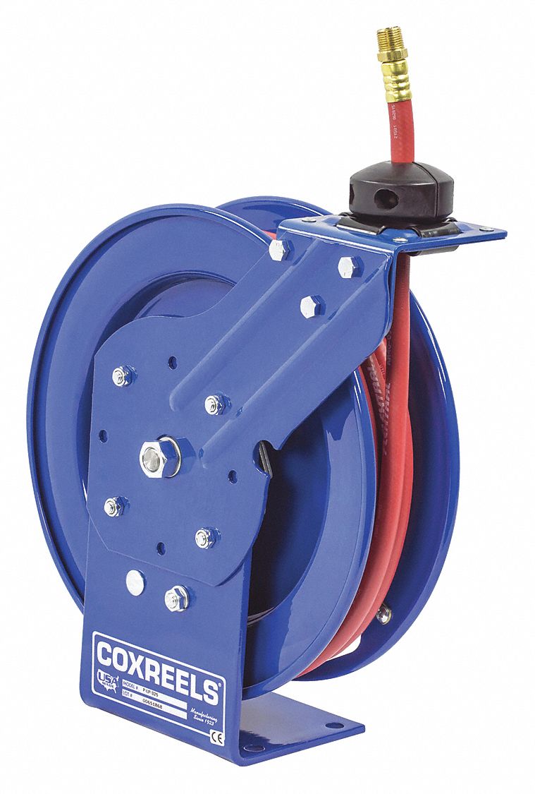 Spring Return Hose Reel 3/8 MNPT 25 ft