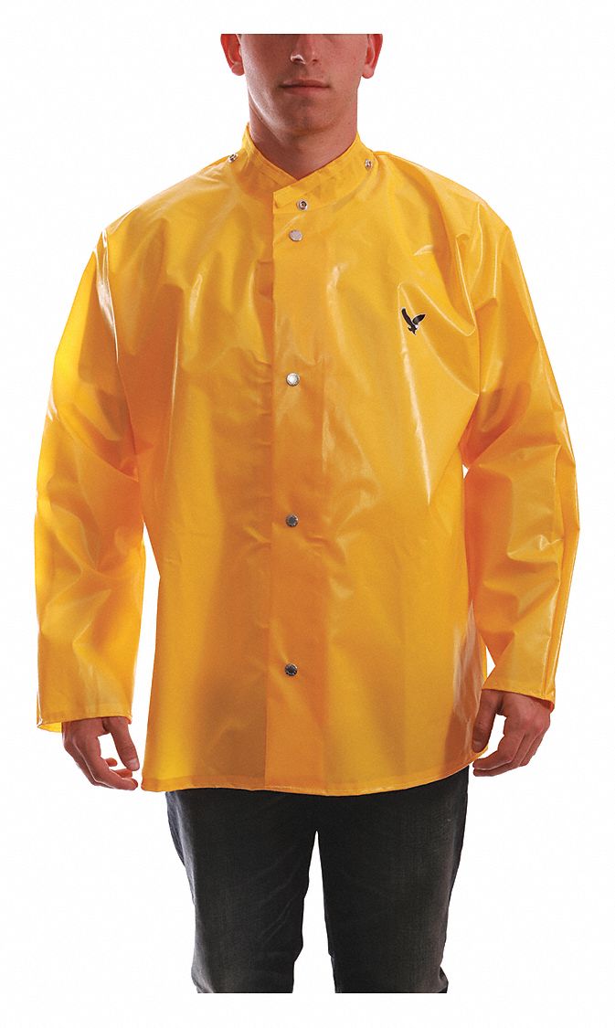 D8969 Rain Jacket Unrated Yellow 2XL