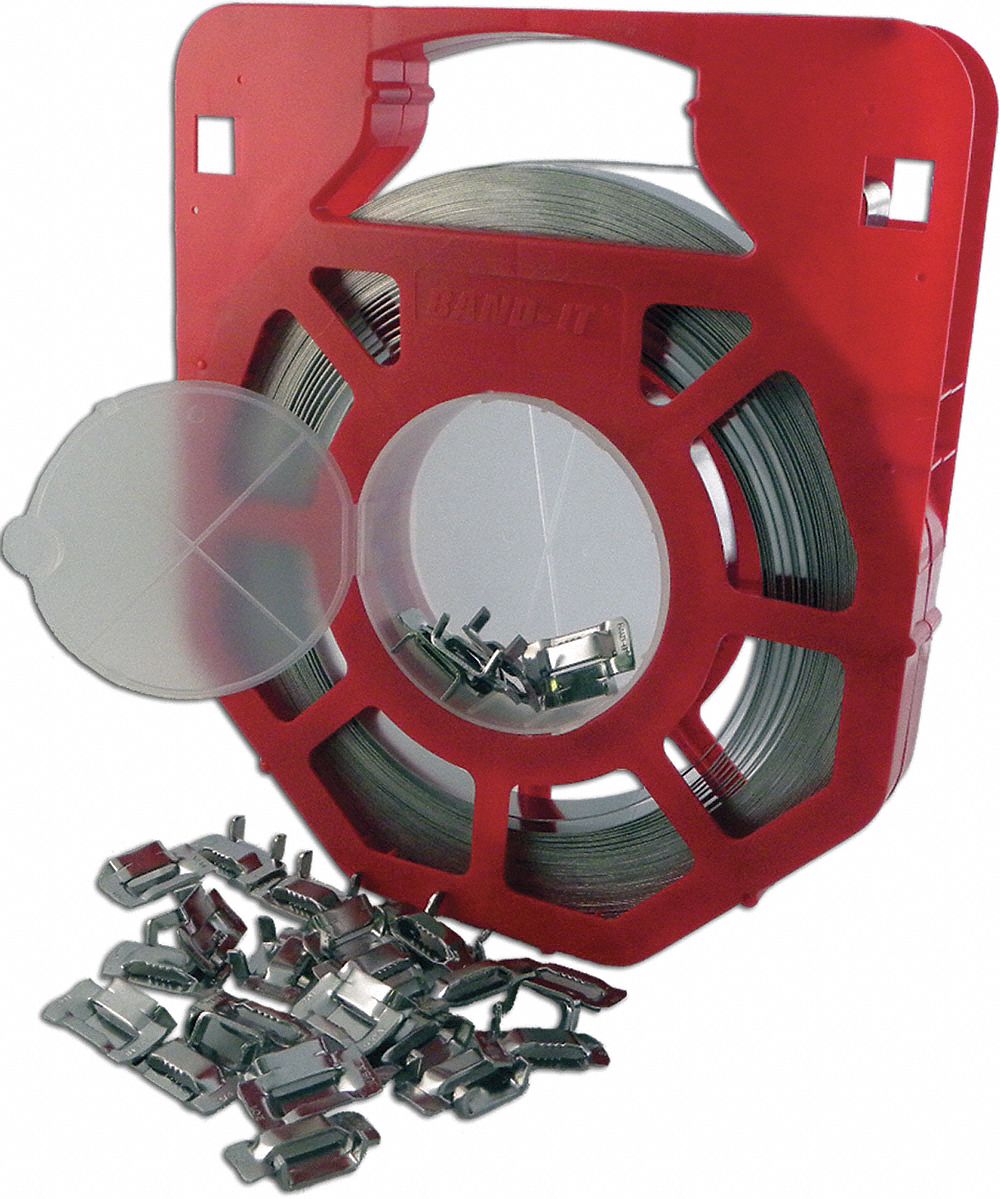 SS Band And Buckle Kit Stdrd Duty Steel