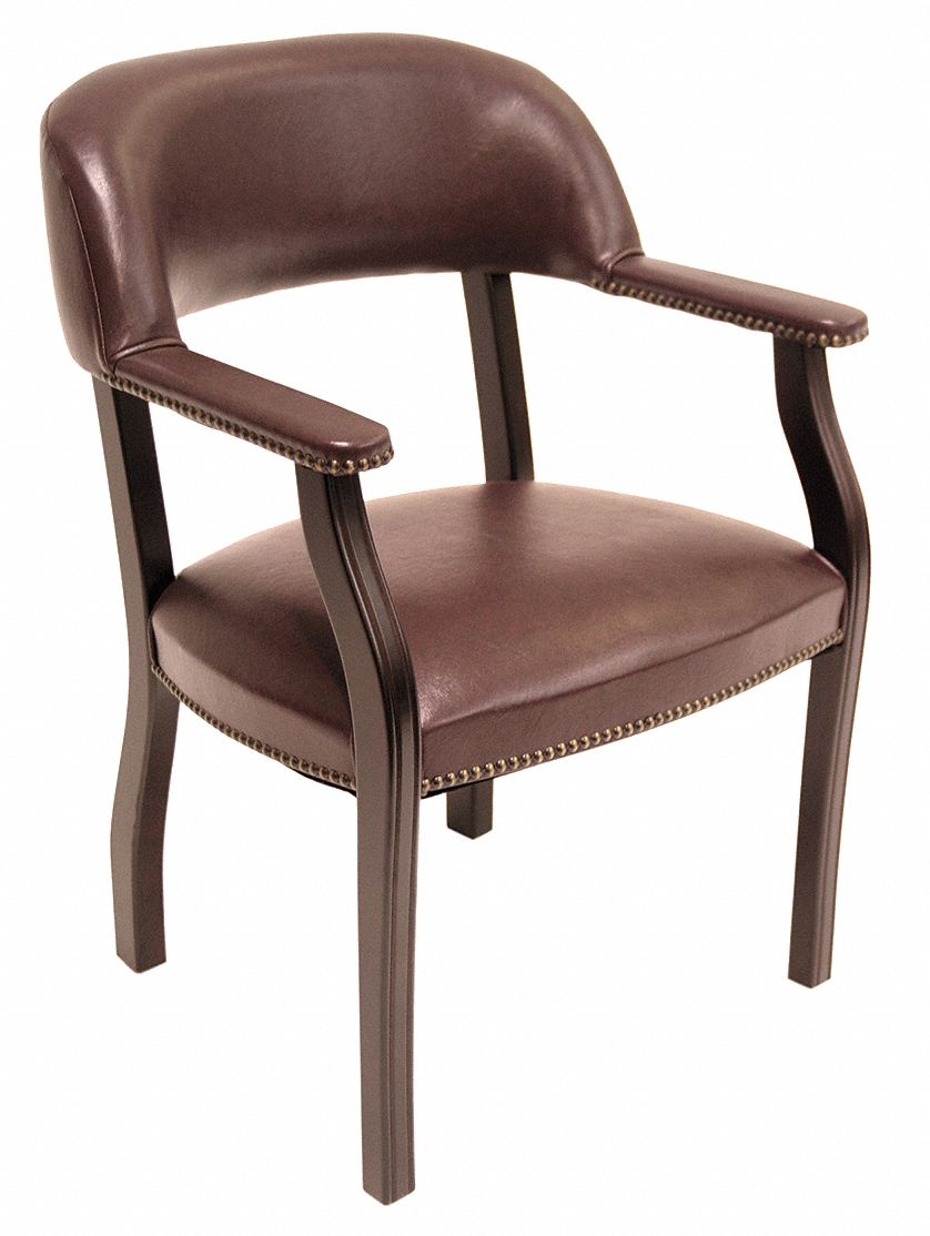 Captain s Chair 31 in H Burgundy
