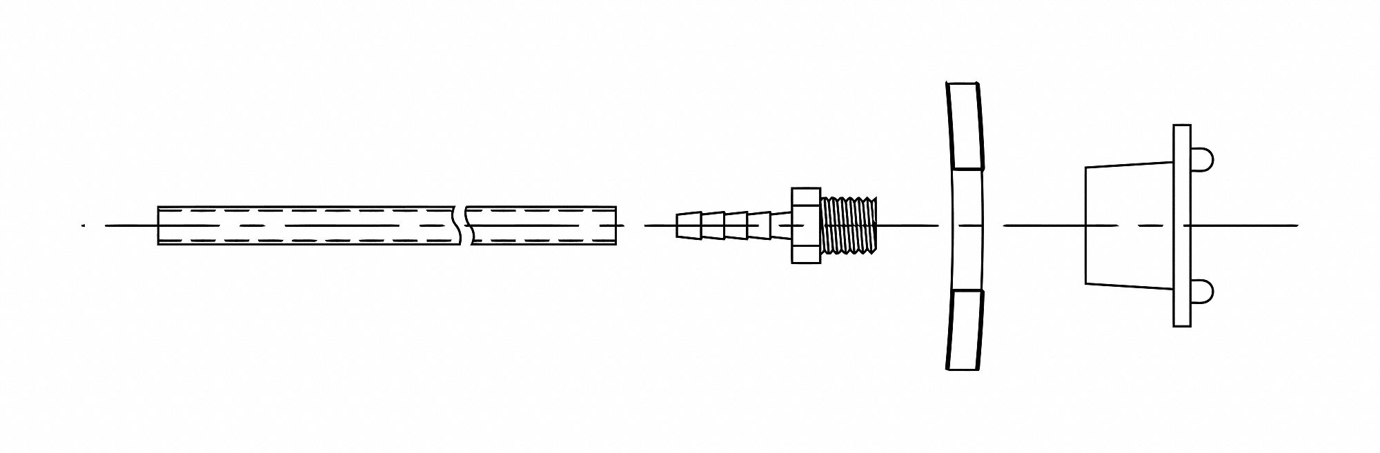 Suction Option Assembly Stainless Steel