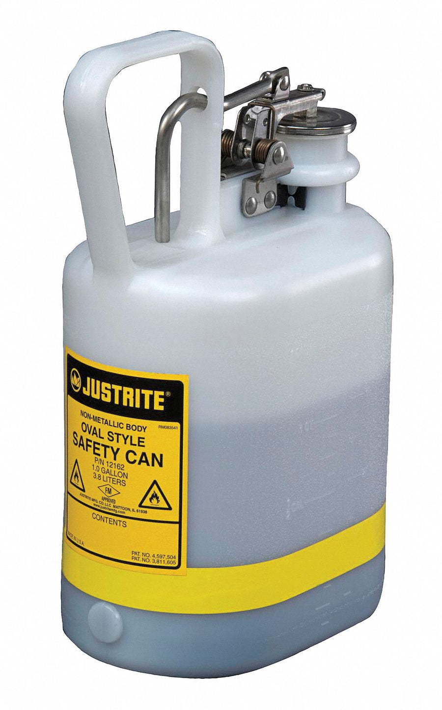 Type I Safety Can 1 gal White 12-3/4 H