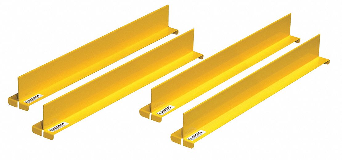 Shelf Divider Set Steel 2-1/32 in W