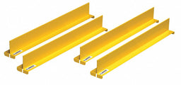 Shelf Divider Set Steel 2-1/32 in W