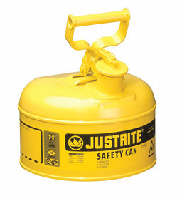 Type I Safety Can 1 gal Yellow 11In H