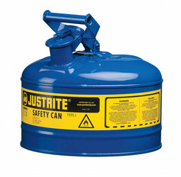 Type I Safety Can 2.5 gal Blue 11-1/2InH