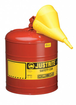 Type I Safety Can 5 gal Red 16-7/8In H