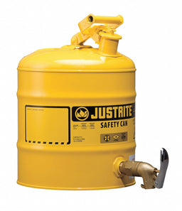 Type I Safety Can 5 gal Ylw 16-7/8In H