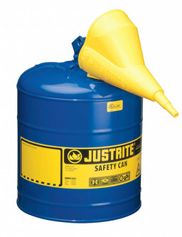 Type I Safety Can 5 gal Blue 16-7/8In H