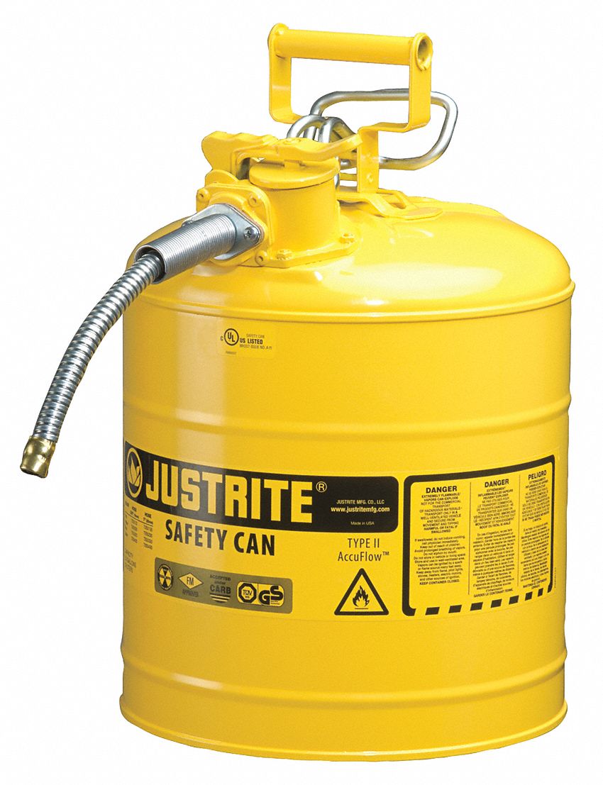 Type II Safety Can Yellow 17-1/2 in H