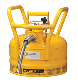 Type II DOT Safety Can 12 in H Yellow