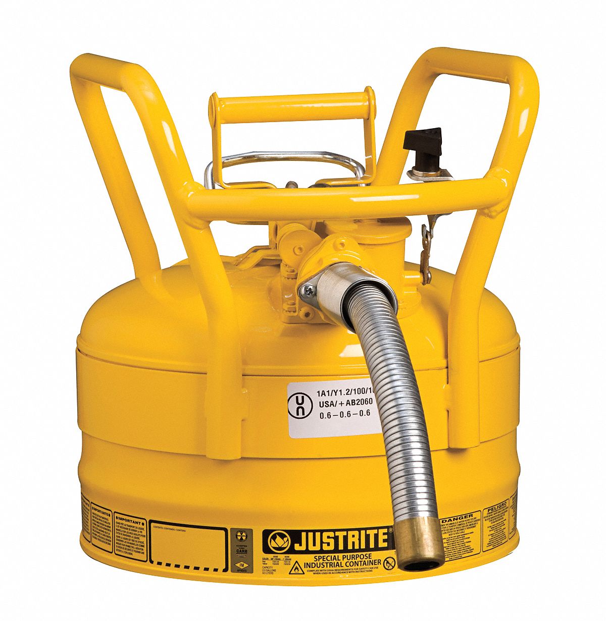 Type II DOT Safety Can Yellow 12 in H