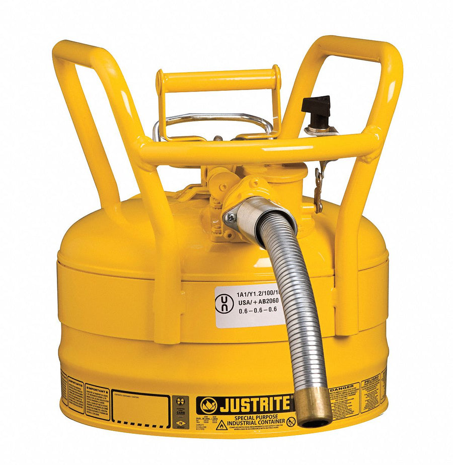 Type II DOT Safety Can Yellow 12 in H