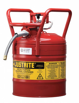 Type II DOT Safety Can Red 17-1/2 in H