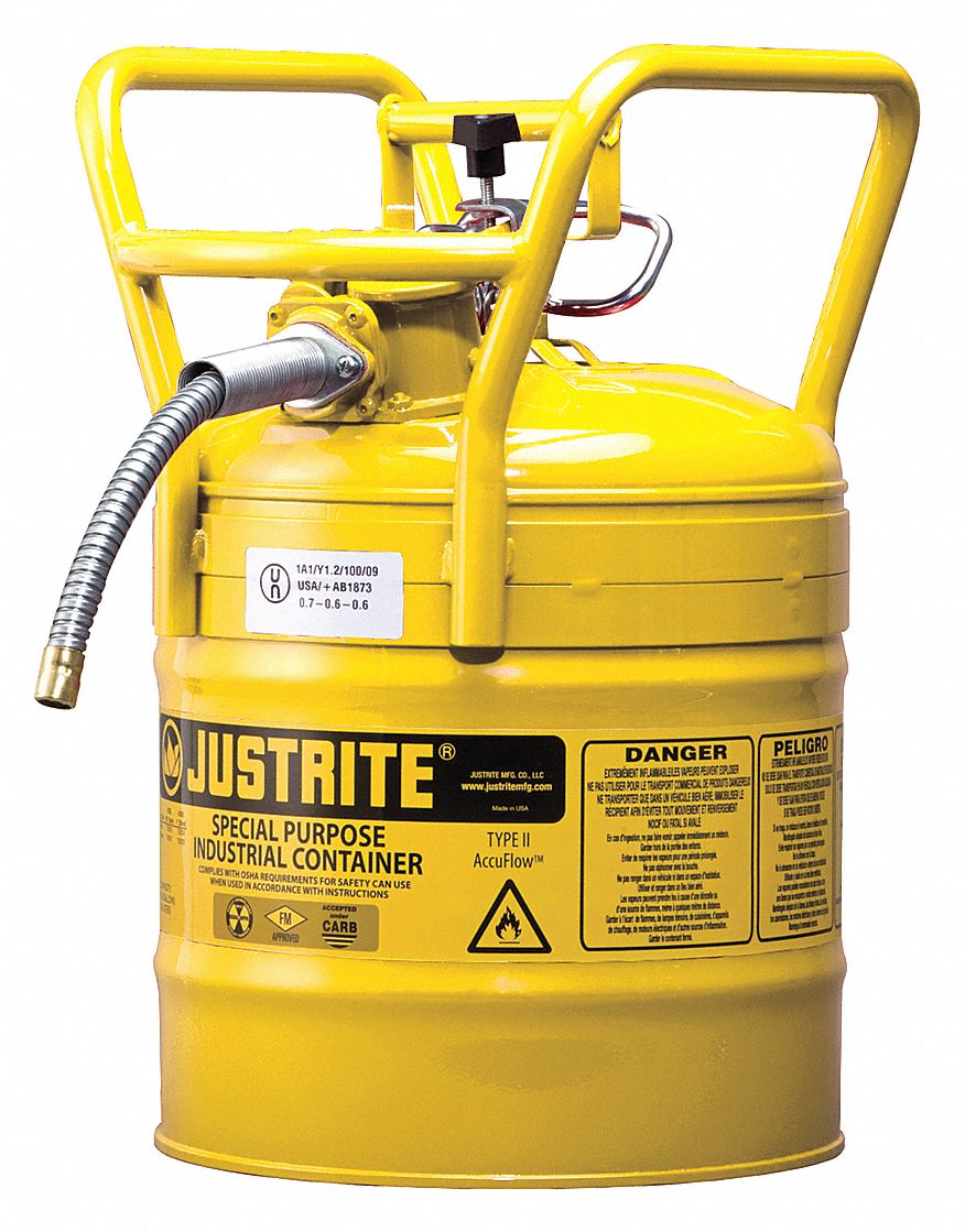 Type II DOT Safety Can 17-1/2 in H