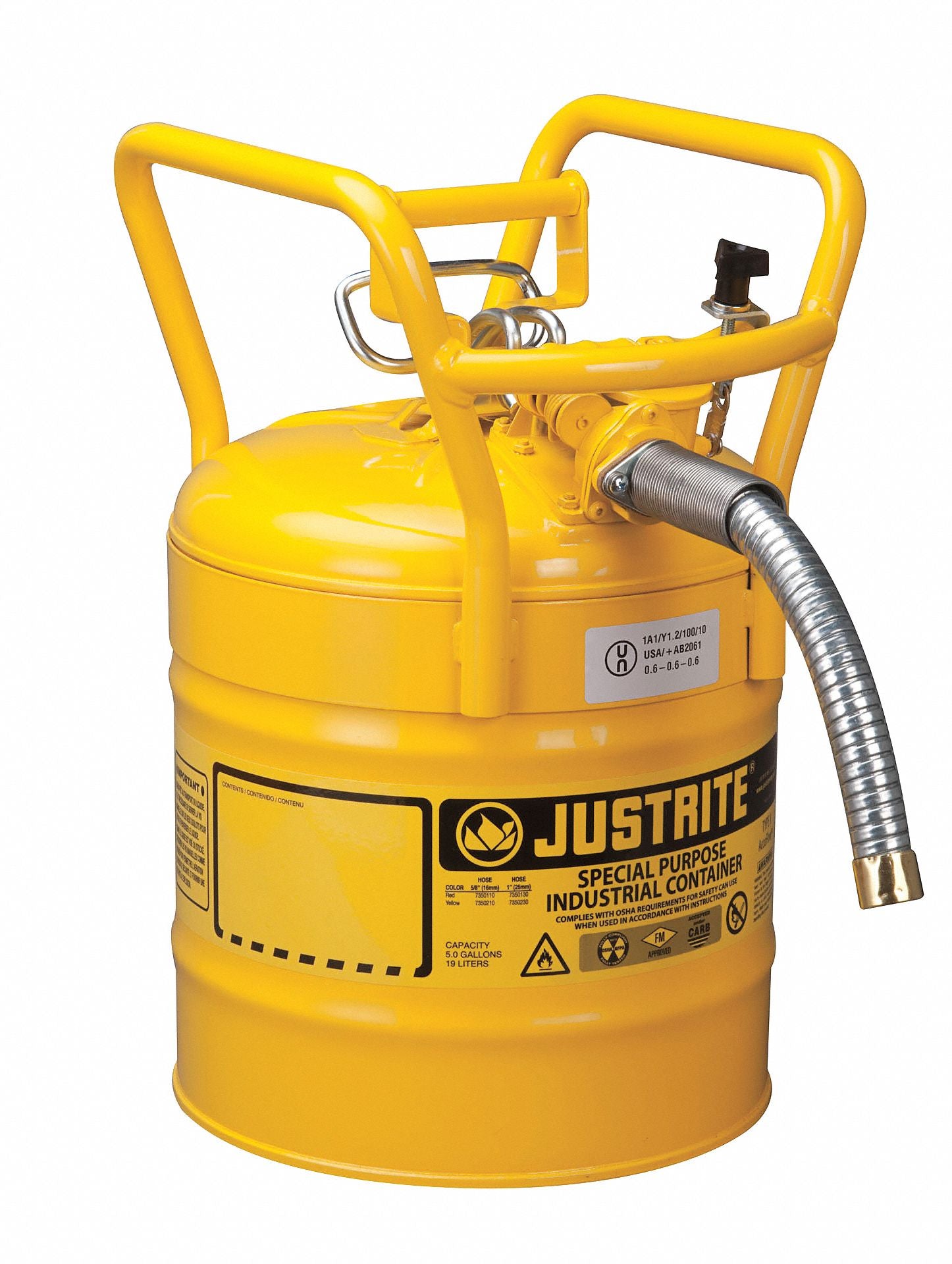 Type II DOT Safety Can 17-1/2 in H