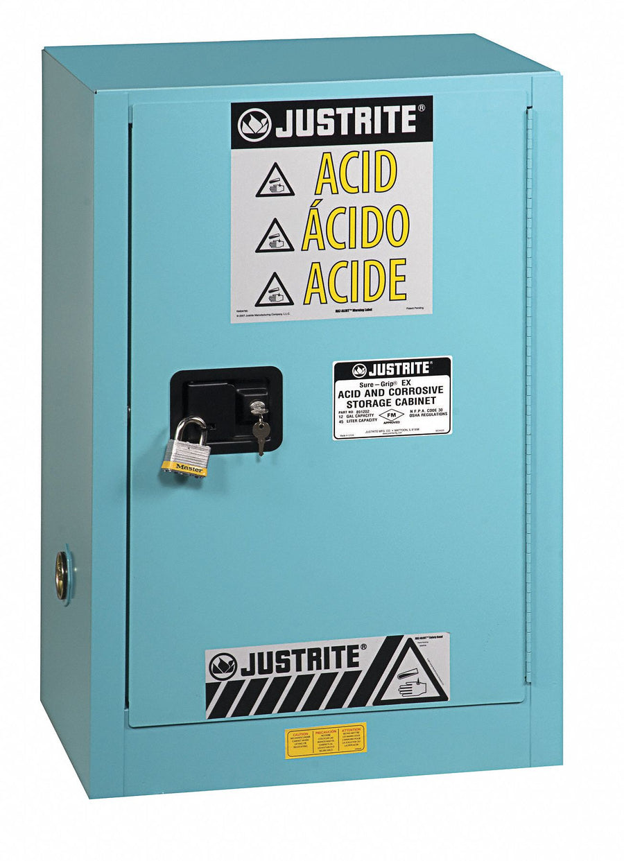Corrosive Safety Cabinet 35 in H Steel