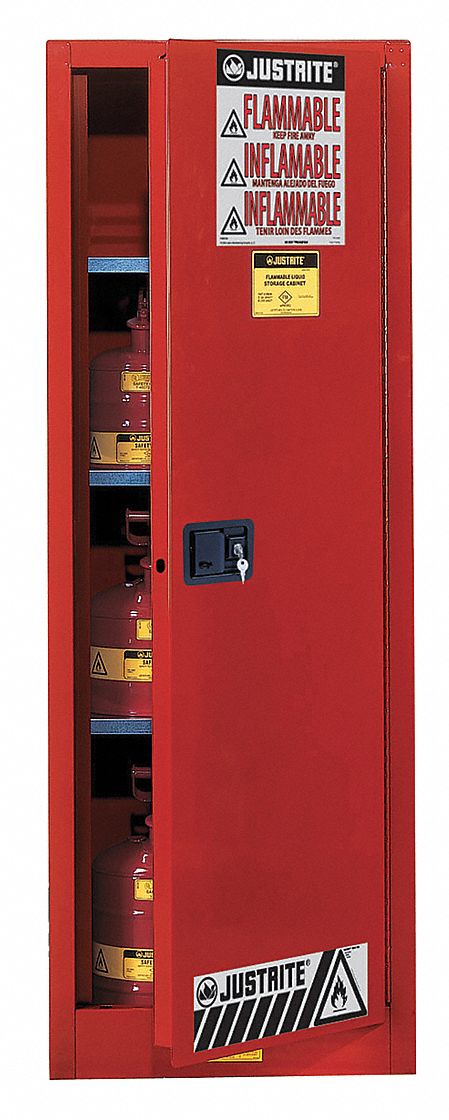 Flammable Cabinet 22 gal Red