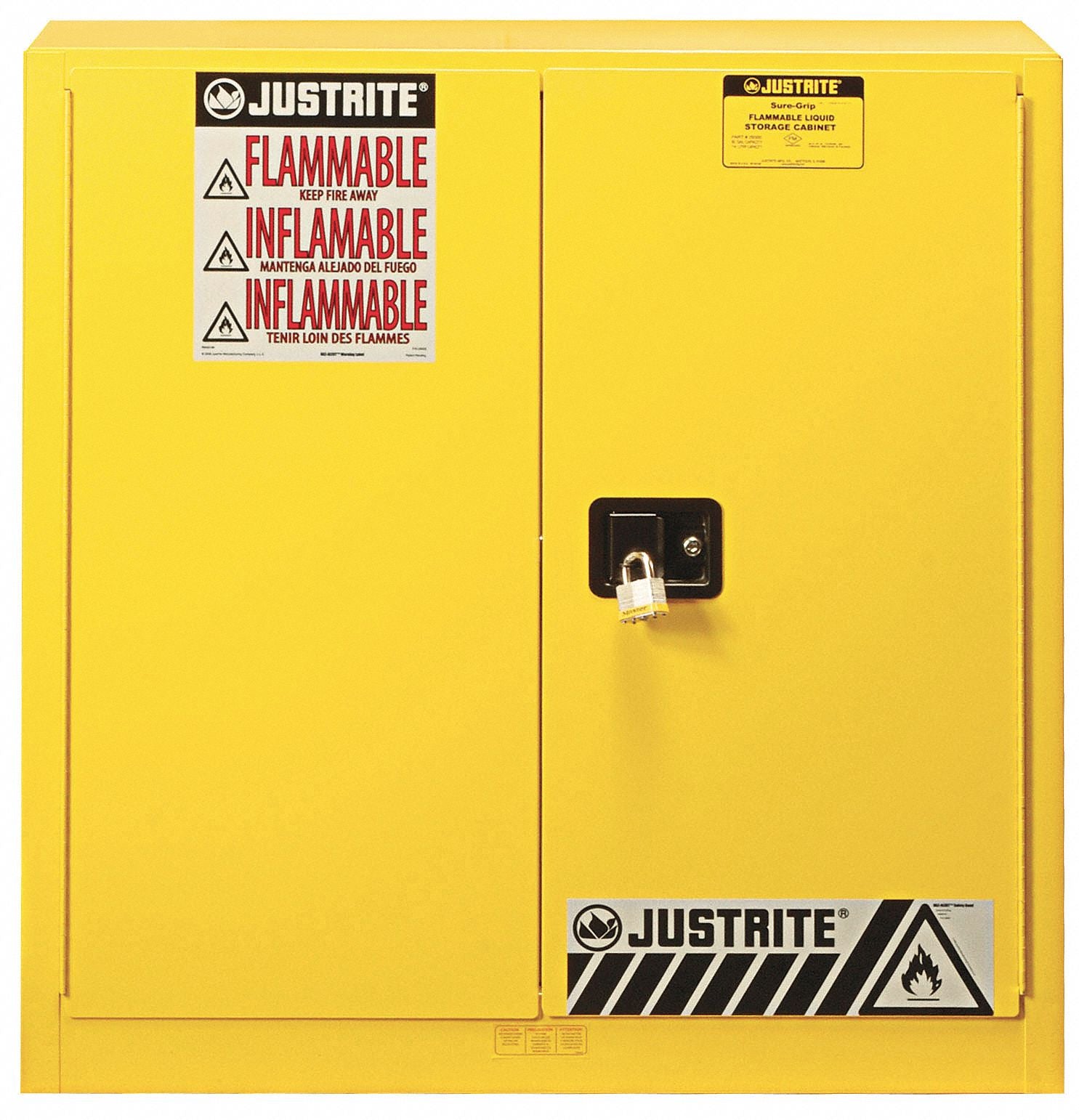 K3031 Flammable Cabinet 40 gal Yellow
