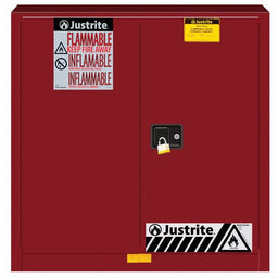 Flammable Cabinet 30 gal Red