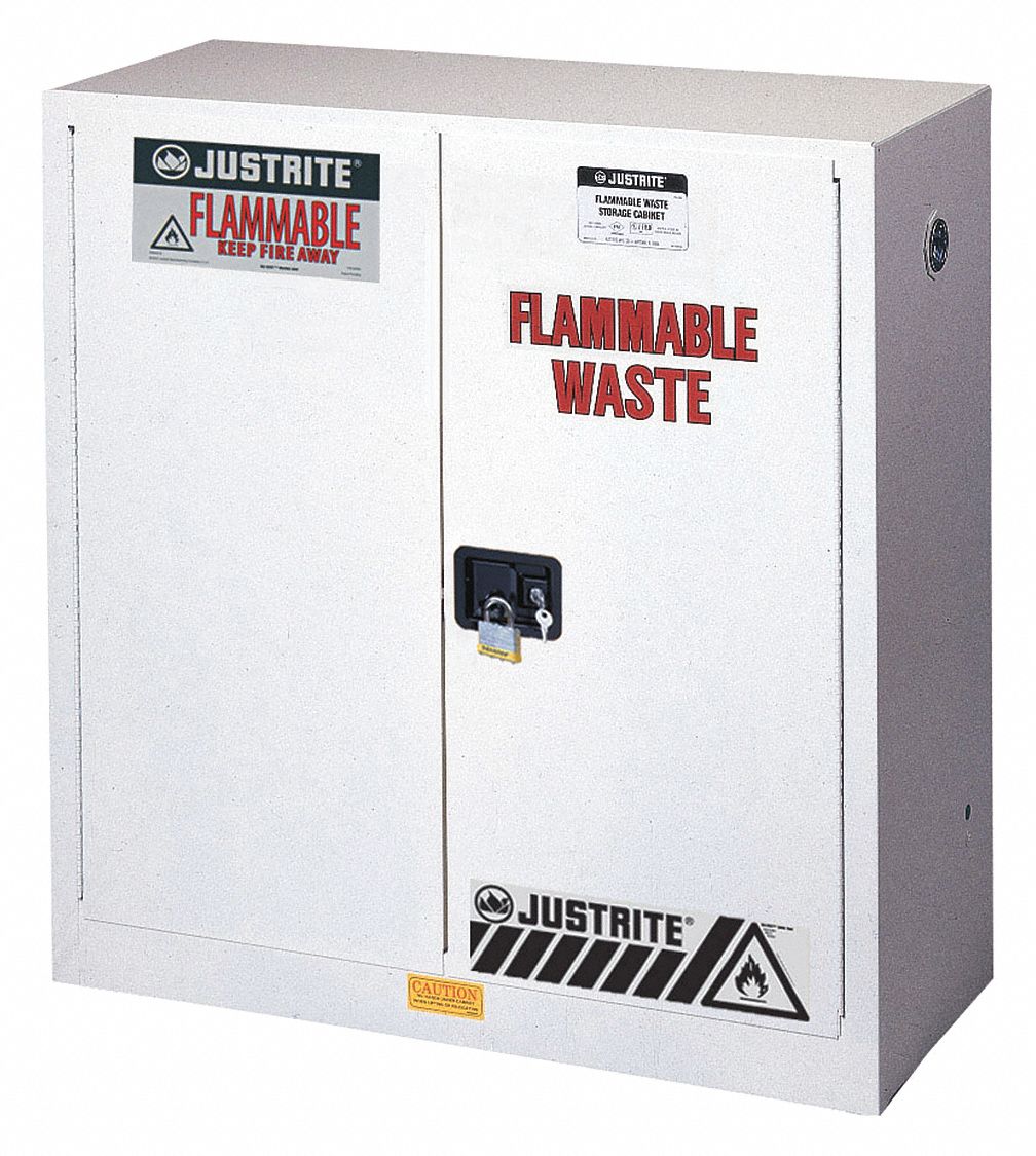 Flammable Cabinet 45 gal White