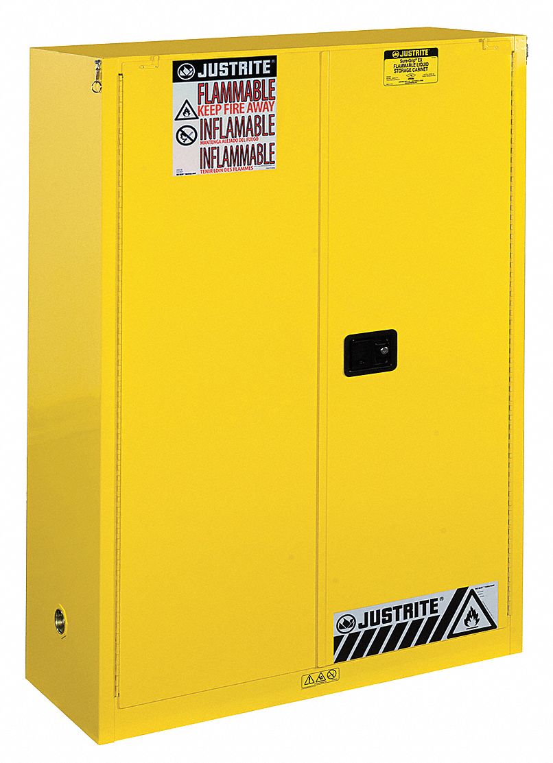 K3034 Flammable Cabinet 60 gal Yellow