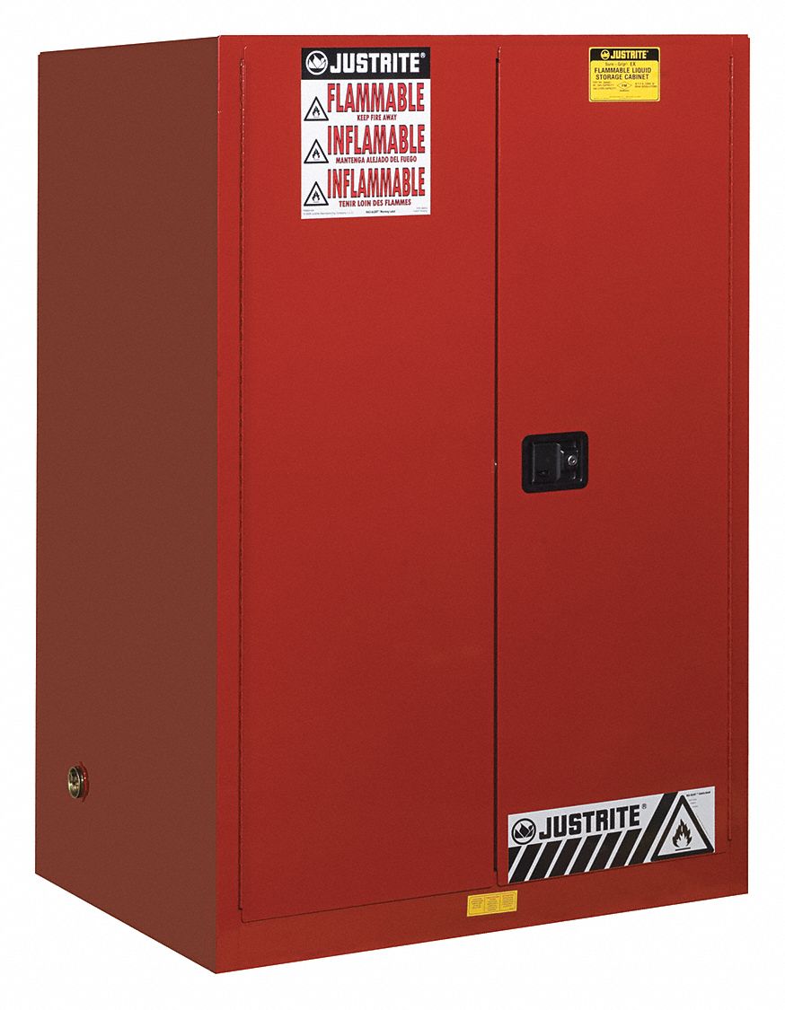 Flammable Cabinet 90 gal Red