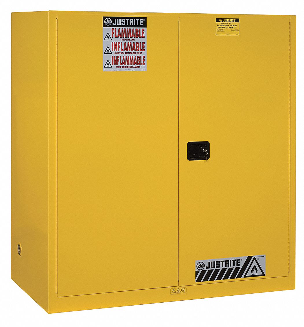 Flammable Safety Cabinet 110 gal Yellow
