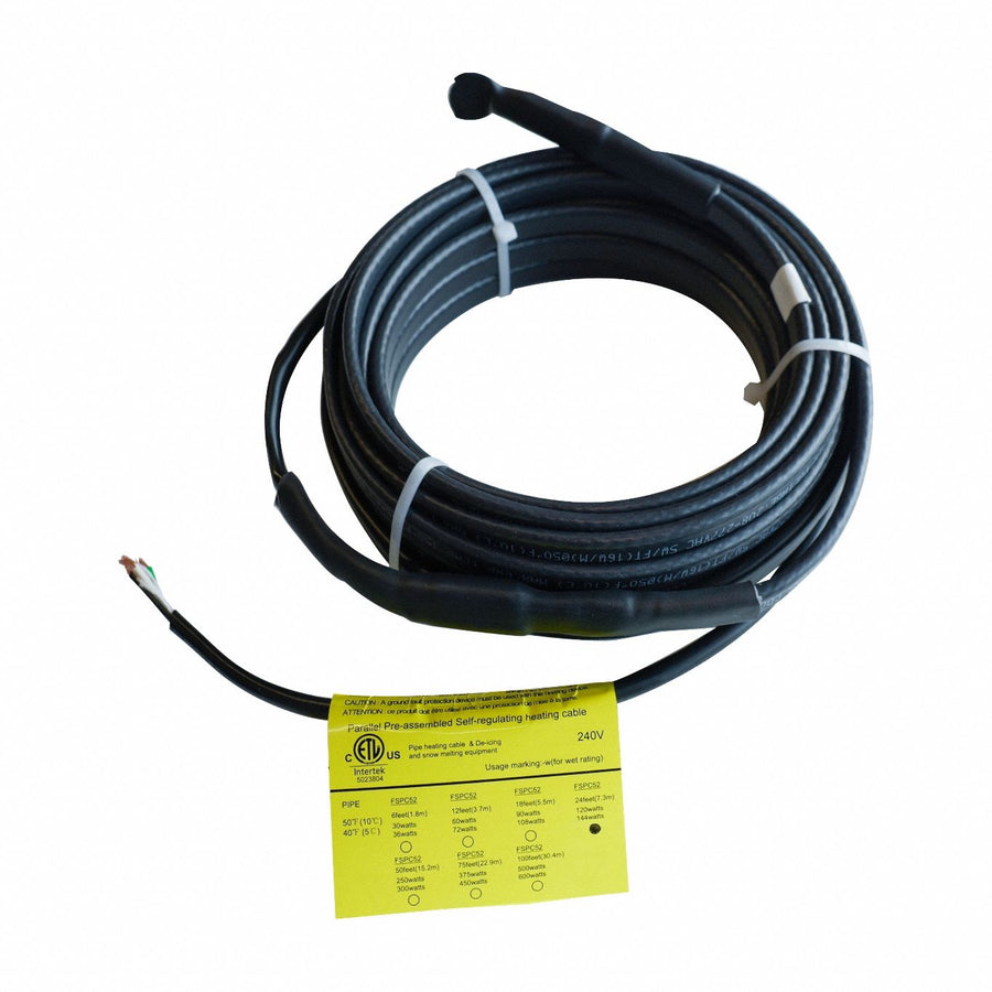 Asmbld Elct Heating Cable 24ft L 240V
