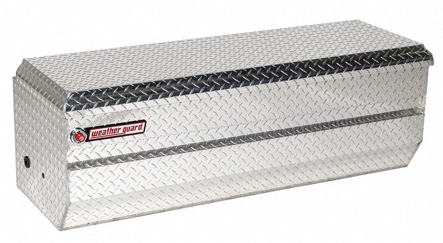 Truck Box Chest Silver 55 in W 20 in D
