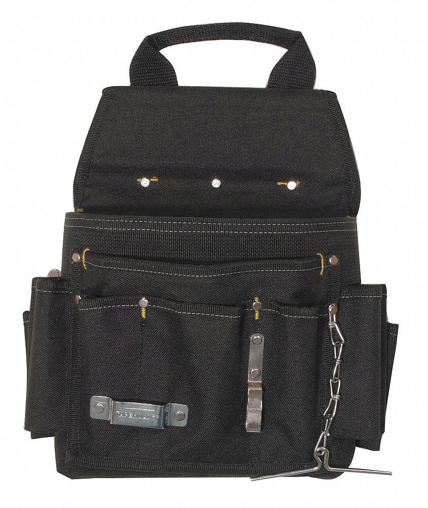 Black Tool Pouch Polyester