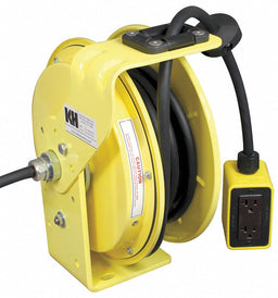 Cord Reel 25ft 12 AWG Receptacle 120VAC
