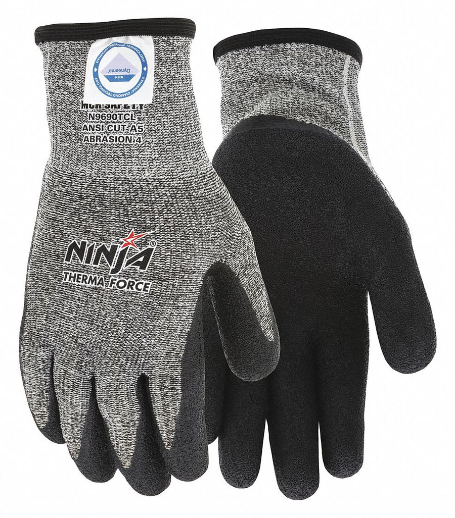 Cut Resistant Gloves A5 S Black/Gray PR